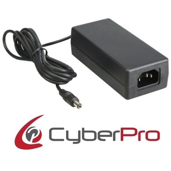 Sursa de alimentare CCTV CYBERPRO CP-PW124 12V/4A tip desktop