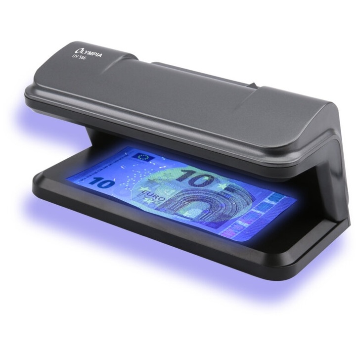 Masina de numarat bani, Olympia, UV-586, plaston chartonomismaton