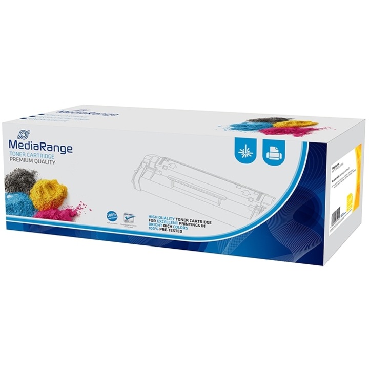 Toner imprimante laser Cyan, set 6 bucati