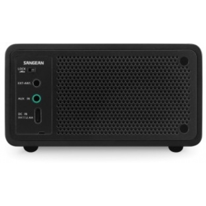 Sistem audio Sangean DDR-7X, DAB+/FM-RDS/AUX/Bluetooth, lemn deschis