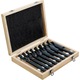 Set Burghie HSS BGS 2019, Negru, 13-25 mm, 8 Bucati