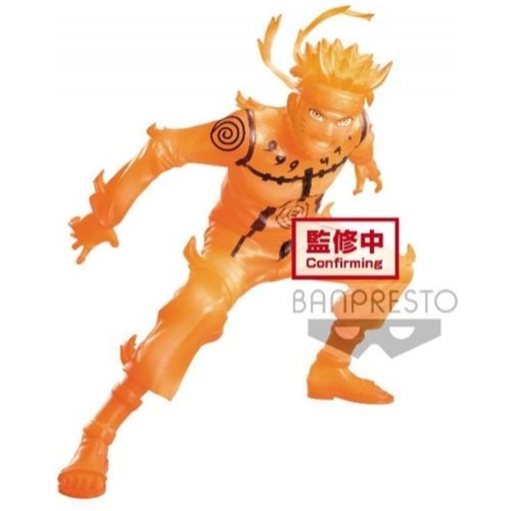 Figurina Banpresto Vibration Stars, Naruto Shippuden - Uzumaki Naruto, 15cm