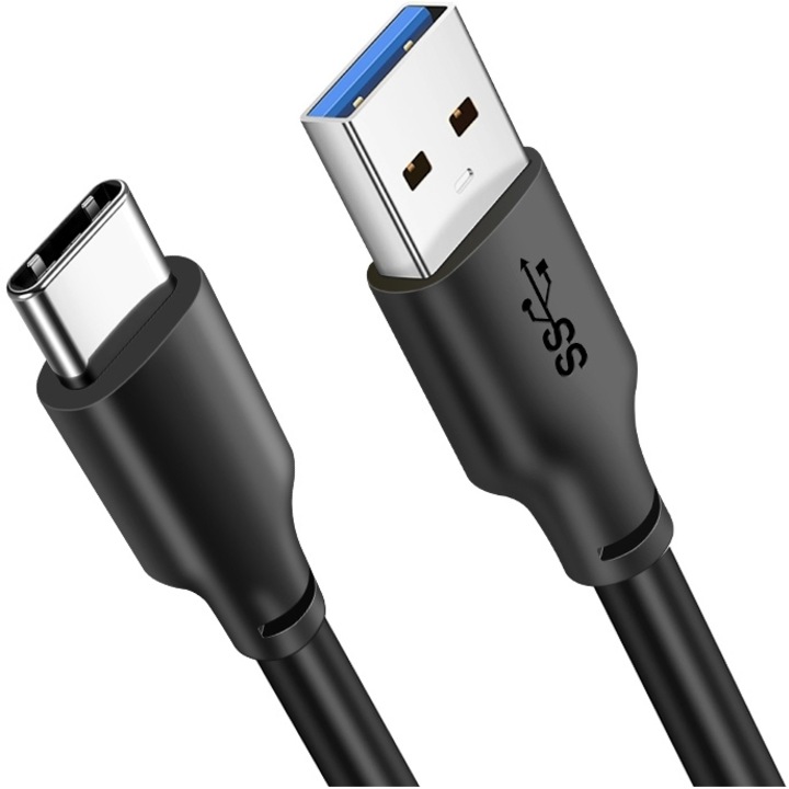 Cabluri de date telefoane CABLETIME USB-C la USB, 15W, 5Gbps, 2m, mauro