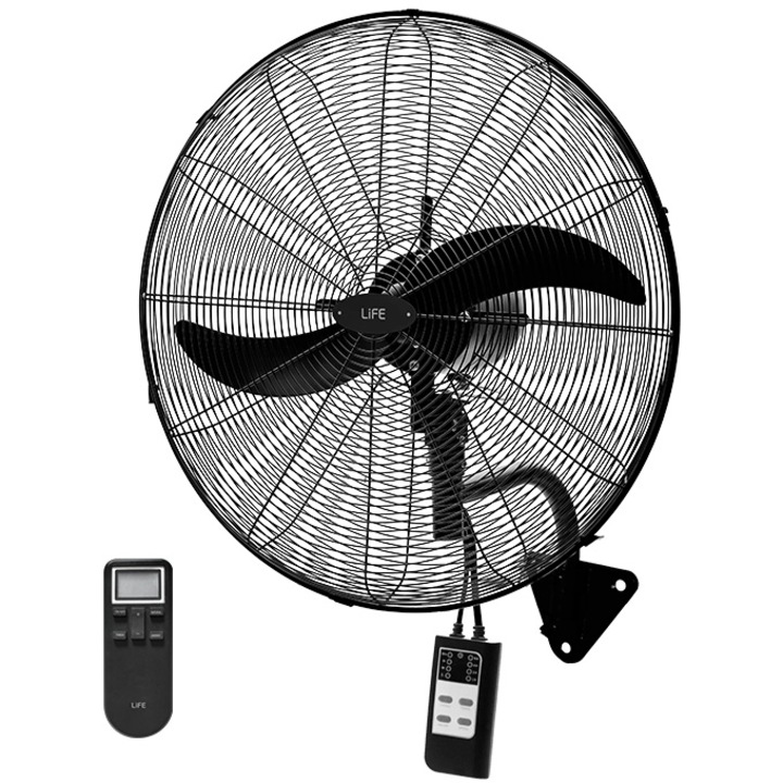 Ventilator industrial LIFE WindPro50 20", 4 viteze, cu telecomanda IR