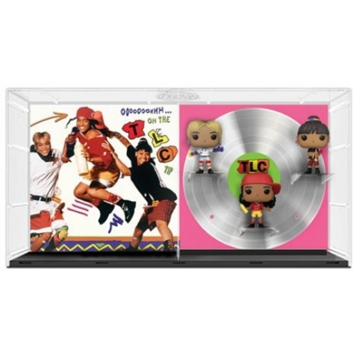 Figurine Funko Pop! Albums Deluxe: TLC - Oooooooohhh... on the TLC Tip, set 3 figurine, multicolor