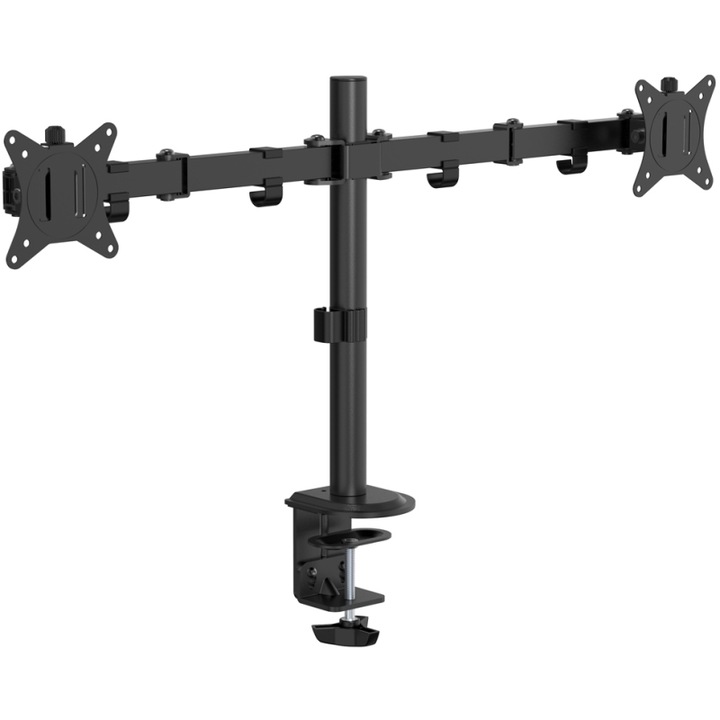 Suport monitor BRATECK LDT66-C024 pentru 2 monitoare 17"-32", capacitate 9kg per monitor