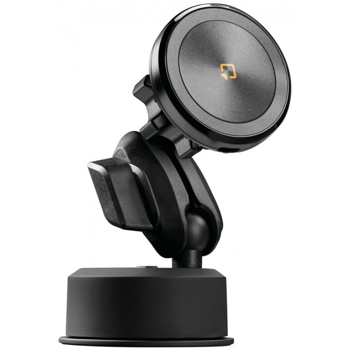 Suport de telefon, Lampa, magnetic, wireless, negru