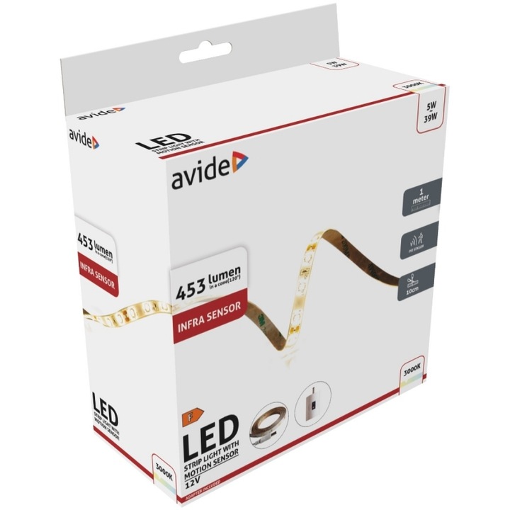 Benza LED Avide 12V 1m 5W 3000K