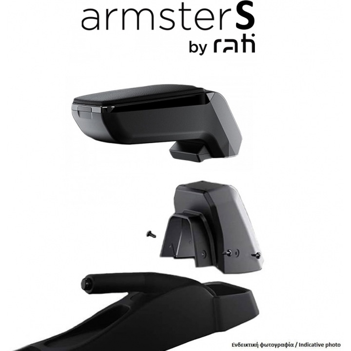 Cotiere auto Rati set 1, pentru DACIA DOKKER 2018+, plastic si piele, negru