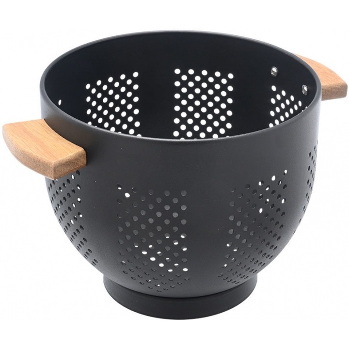 Strecurator Estia Zymarikon Allure Metalic 22cm cu labe negre