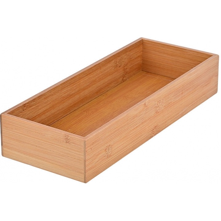 Cutie organizare Estia, bambus, 15x38x7cm