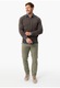 Pantaloni chino din bumbac barbati, 5 buzunare, Regular Fit, Volcano R-Parks, kaki, Kaki