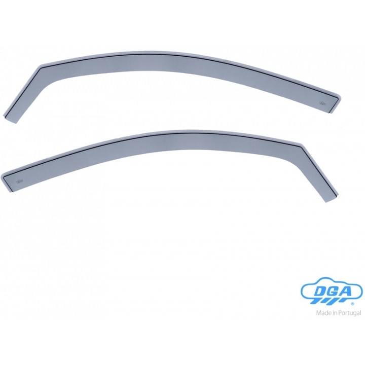 Paravanturi auto DGA pentru Hyundai Tucson 5D 2015-2020, 2 bucati, sticla acrilica transparenta