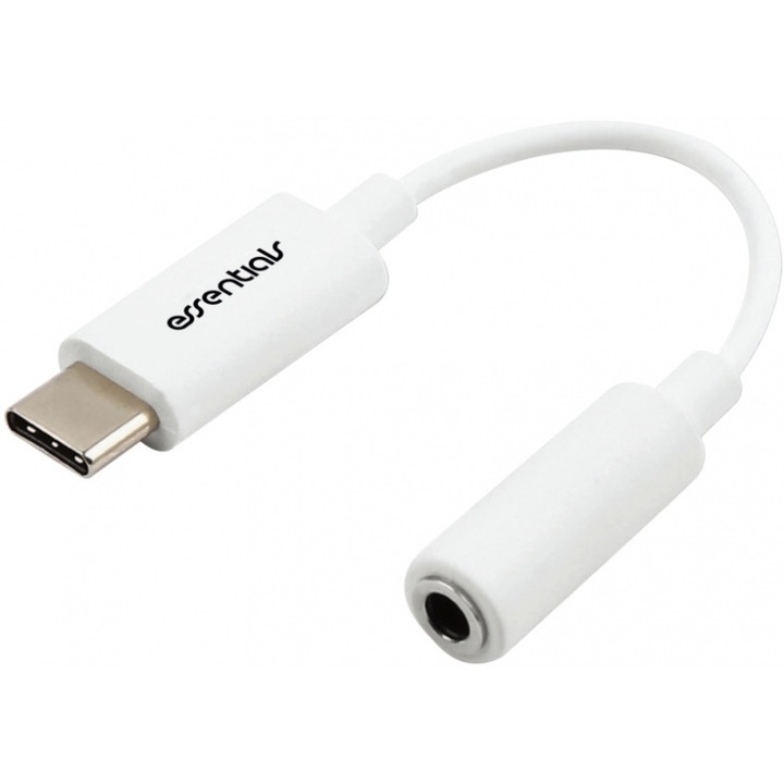 Adaptoare telefoane mobile Essentials Type C la 3.5mm Audio 10cm