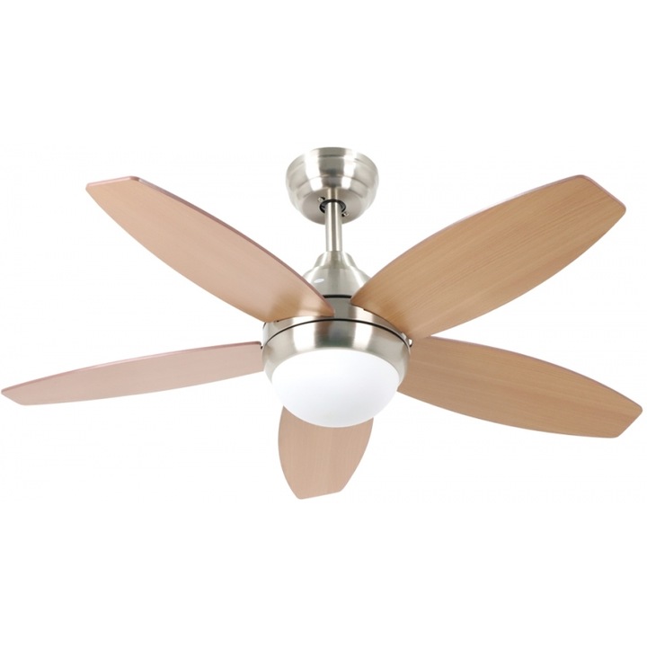 Ventilator Telco Anemisteras 110ek, motor DC, 5 palete, culoare Oxia