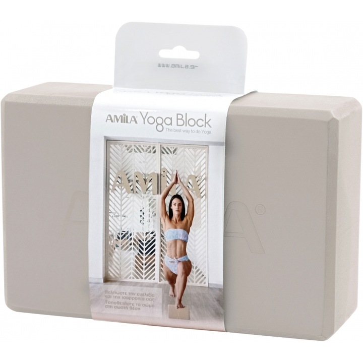 Caramida yoga AMILA, bej, 96844