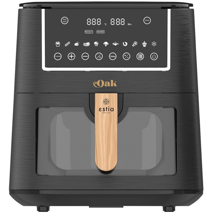 Friteuza Domo DO519FR, 4,5 L Alb/Negru