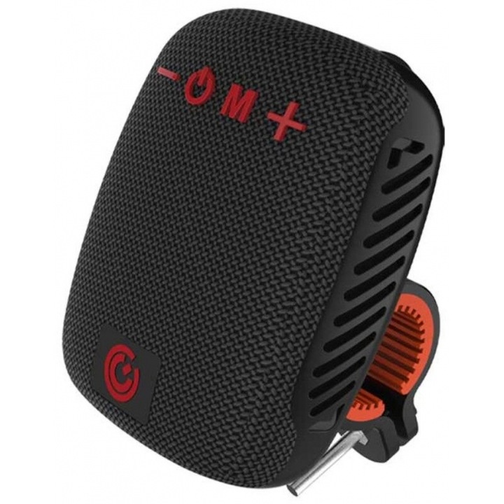 Boxa portabila wireless SONICGO BIKECLIPZ gri inchis, BT5.3