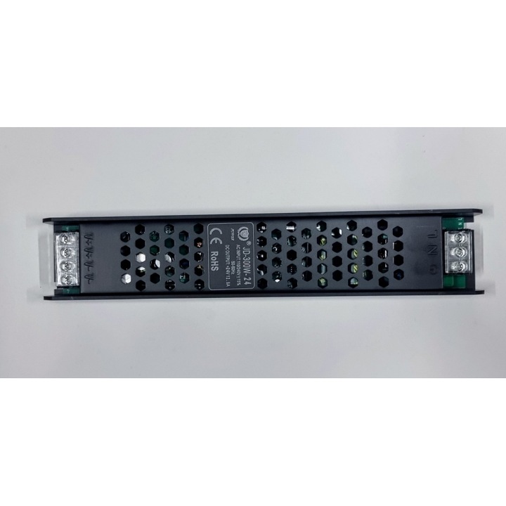 Accesoriu corp de iluminat, 300W, 24V, Negru