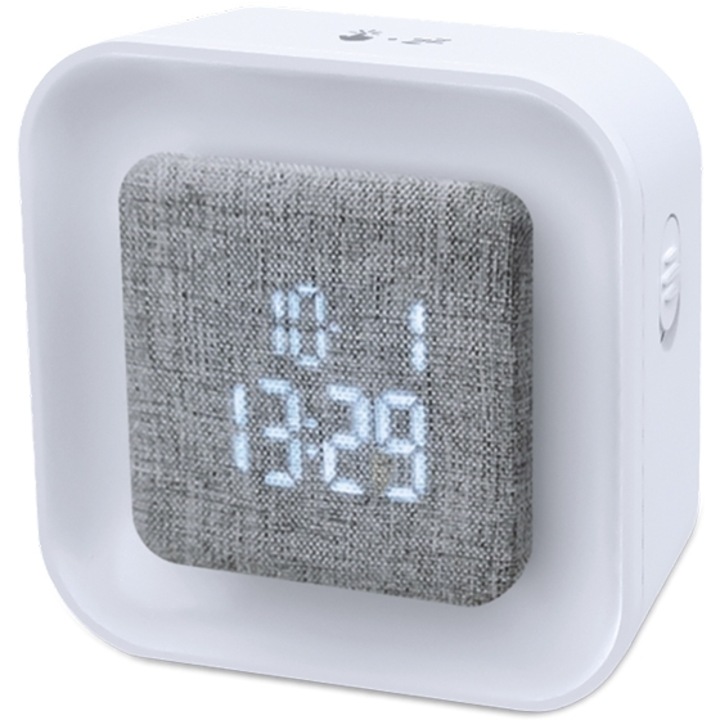 Ceas decorativ LIFE TWILIGHT cu functie de alarma, display LED, iluminare nocturna