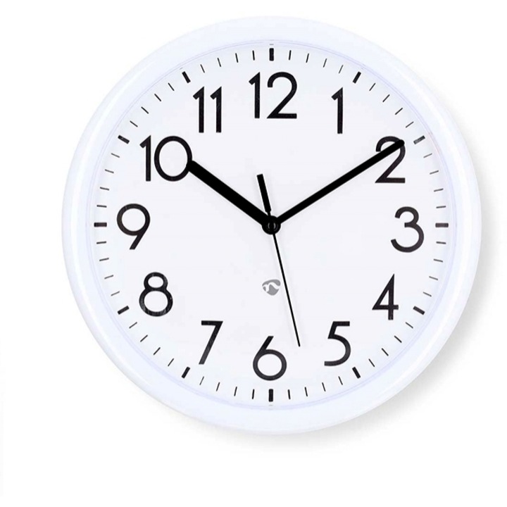 Nedis falióra Analóg óra kvarc technológiával 220mm CLWA105WT
