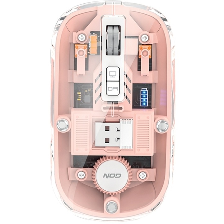 Mouse NOD CYBERPINK, 1600DPI, wireless