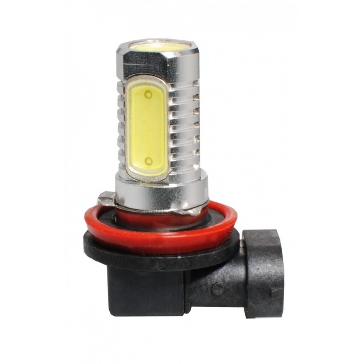 Becuri auto H11 6W LED X12 M-Tech, alb, set