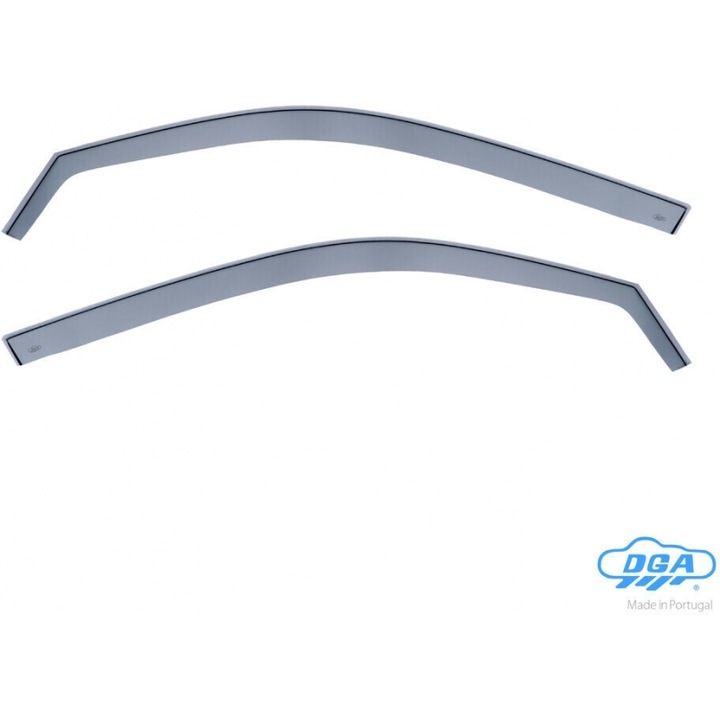 Paravanturi auto DGA set 2 bucati pentru Ford Kuga 5D 2013-2019, sticla acrilica transparenta