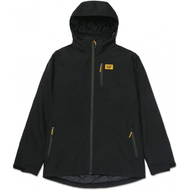 Geaca de lucru CAT, neagra, usoara, imbracaminte protectia muncii, M