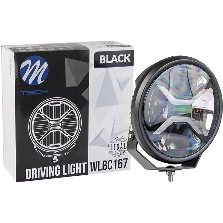 Proiector LED M-Tech 18x5W 12-48V 90W IP67 21,1''
