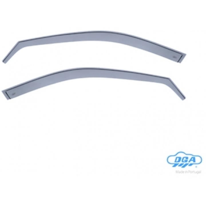 Paravanturi auto, DGA, set 2 bucati, acrilic transparent, pentru Audi A3 5D 1999-2003