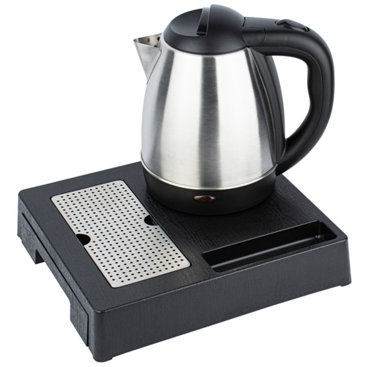 Set fierbator de 1,2 litri si tava de servire din ABS