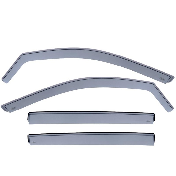Set paravanturi auto DGA pentru Audi Q3 5D 2019+, acrilic, 4 buc