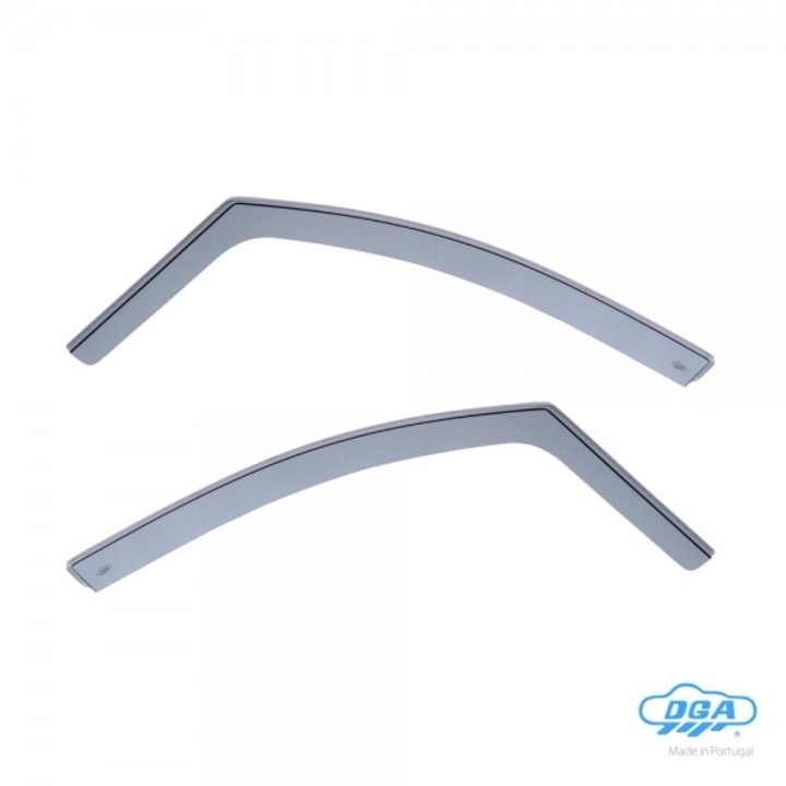 Set deflectoare DGA set 2 bucati, acrilic transparent, pentru Peugeot 307 3D 2001-2008