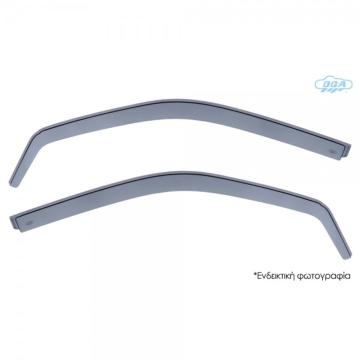 Paravanturi auto DGA set 2 bucati pentru Suzuki Swift 5D 2017+, acrilic transparent
