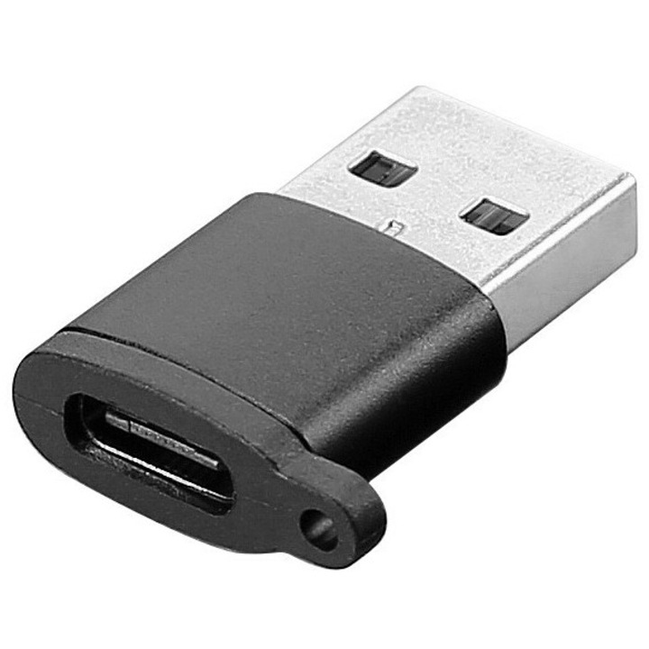 Adaptor telefoan mobil, Lampa, USB-C la USB-A, 1 bucata