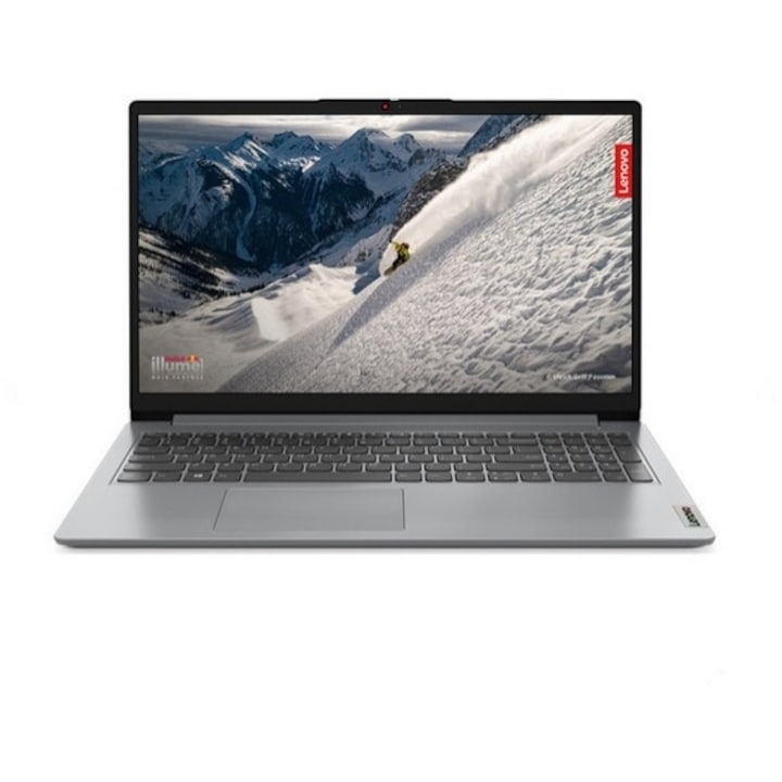 Laptop LENOVO IdeaPad 1 15.6'' FHD, R5-7520U, 16GB, 512GB, Cloud Grey