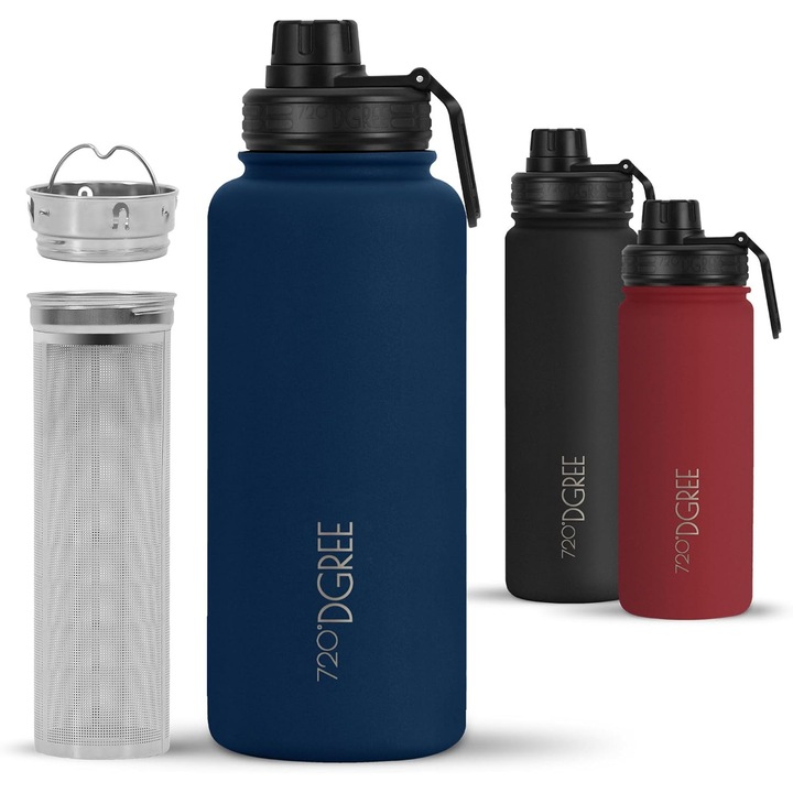 Sticla Apa Inox 720°Dgree 950ml, Termos, Fara BPA, Anti-Scurgere
