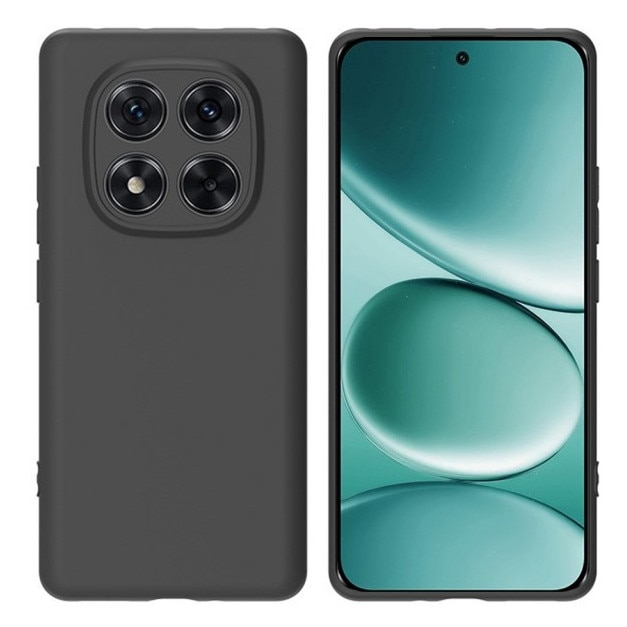 Husa Upzz® Ultra Slim New Compatibila Cu Xiaomi Redmi Note 15 PRO 5G, Silicon Soft Slim Anti Amprente, Protectie La Camera, Negru
