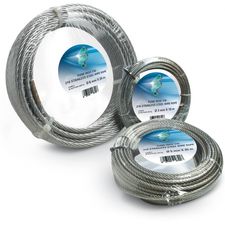 Sarma constructii, FILOMAT, galbanzata, 2mm, 6x12, set 25m