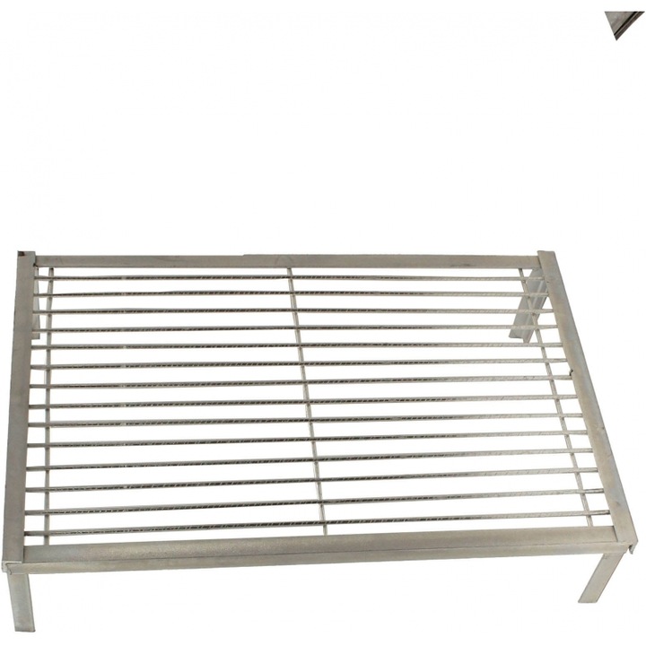 Gratar de gradina, 60x40cm, cu picioare, Gonia Plasio