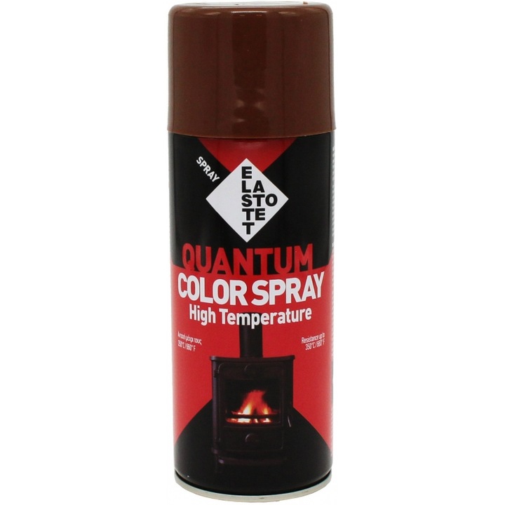 Vopsea pentru temperaturi inalte ELASTOTET, 6 buc.