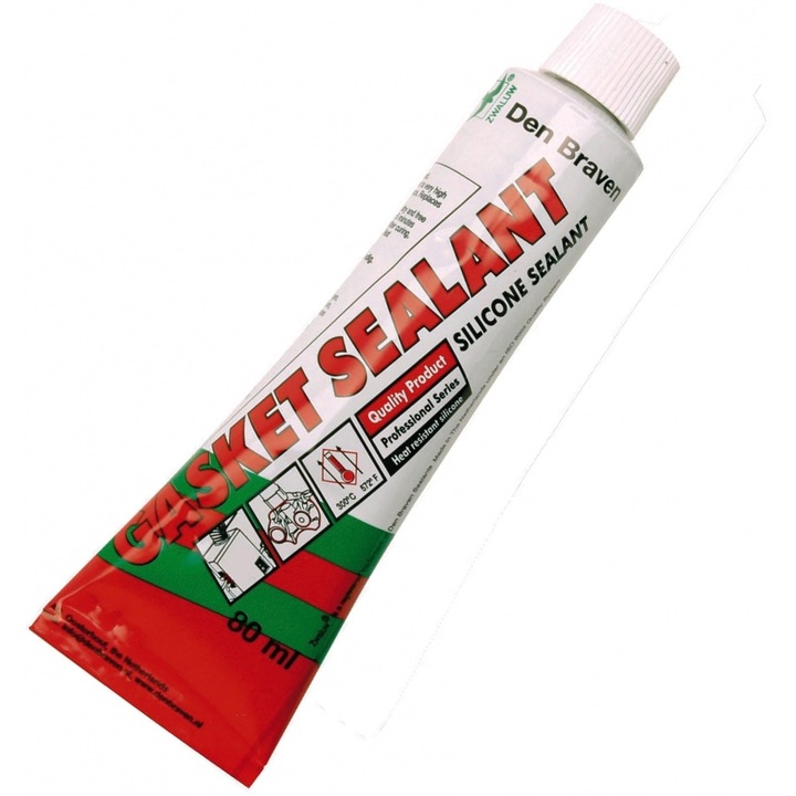 Silicon Hi-Temp, DEN BRAVEN, 280ml, negru