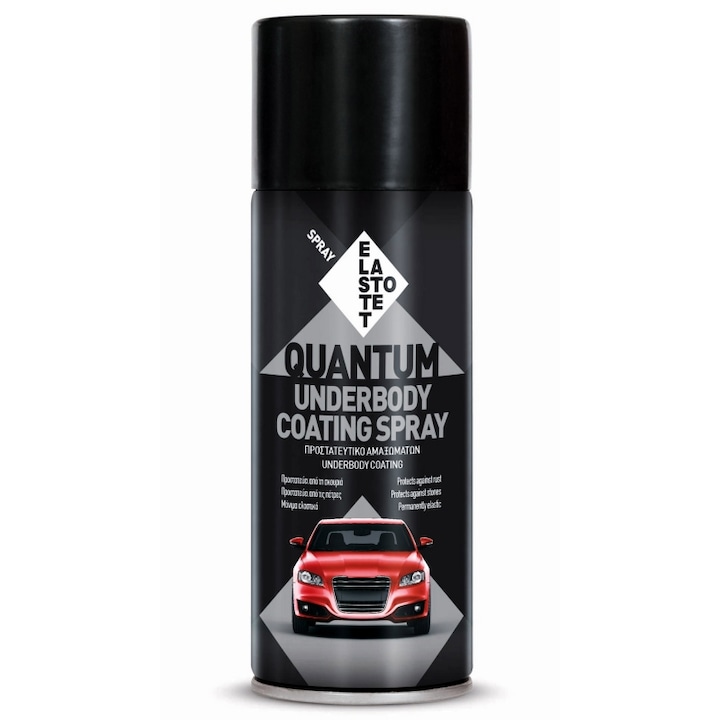 Spray bituminos sub caroserie Underbody, ELASTOTET, set 6 buc