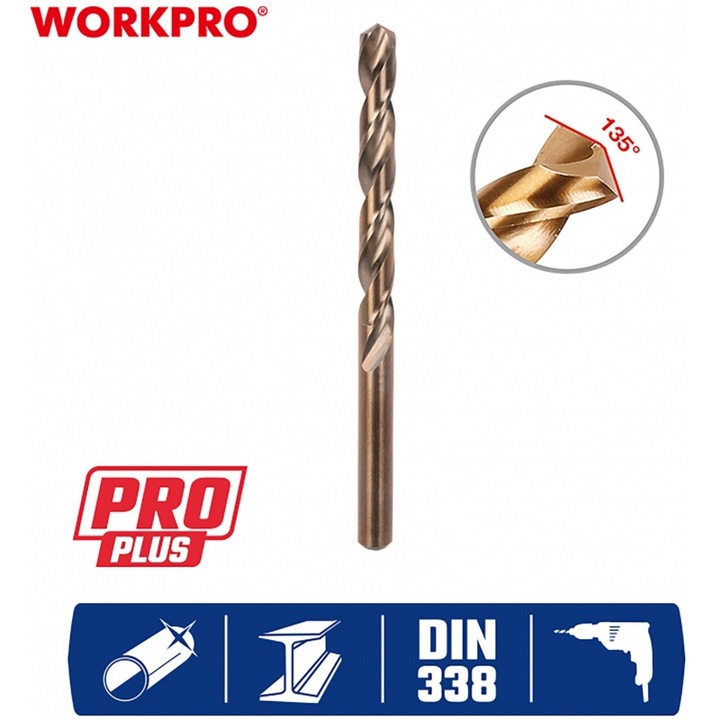 Set burghie TRYPANI KOBALTIOU 3,0mm M35 (5%Co) 10 buc