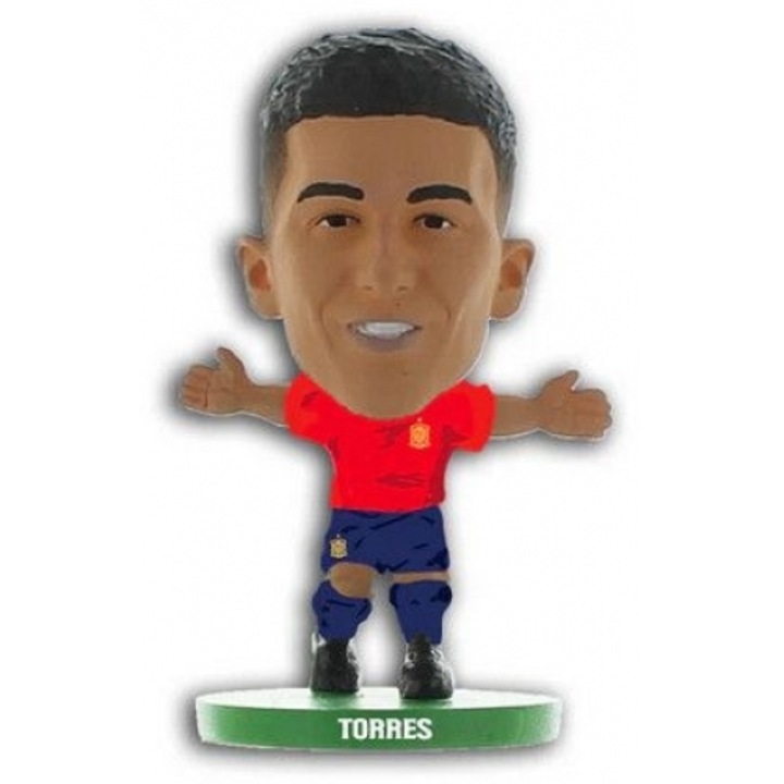 Figurina Soccerstarz, Ferran Torres, echipament acasa, Spania