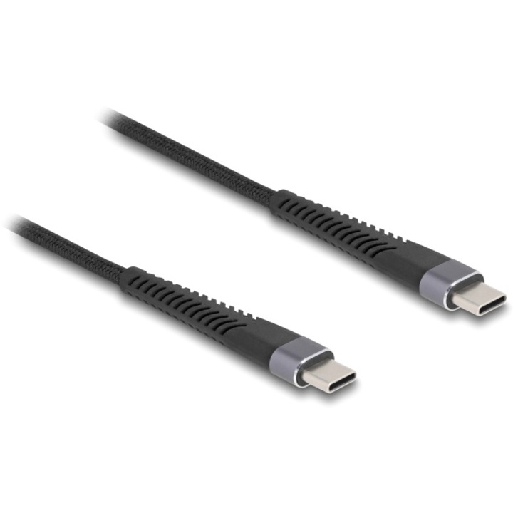 Cablu de date DELOCK USB-C 81124, 60W, 1m, mauro