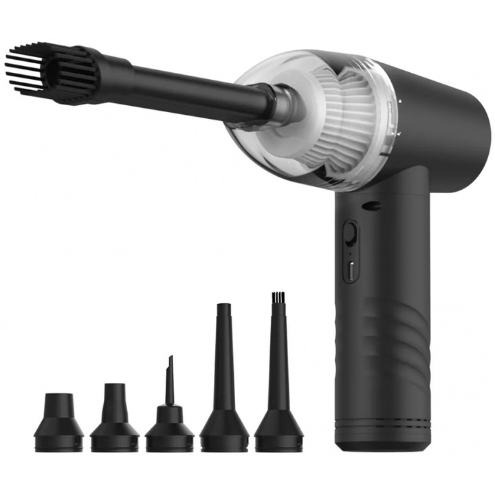 Aspirator KINZIR 2 in 1, VC43, 70W, 6000mAh, mauro