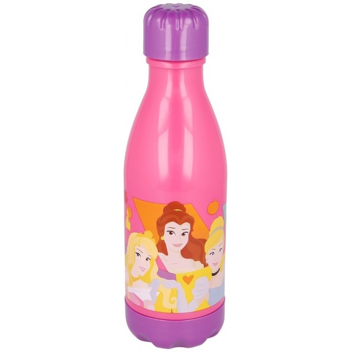 Sticla plastica Stor Disney Princess: Bright & Bold, 560ml