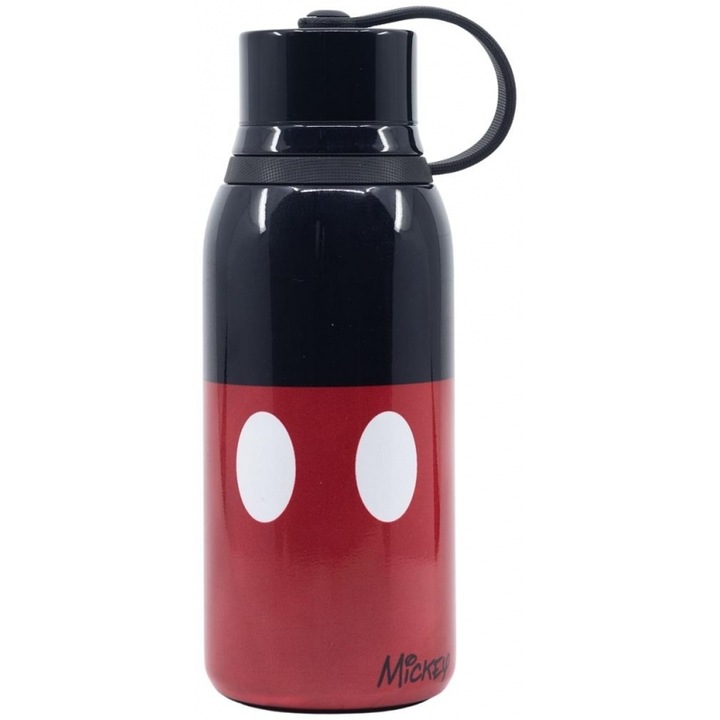 Termos, Stor, design Disney Mickey Mouse, 330 ml, inox